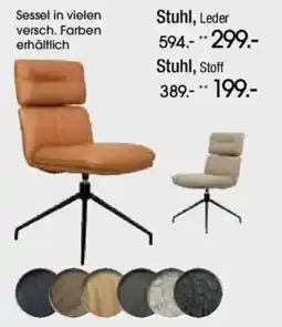 Zurbrüggen Stuhl, Leder Angebot
