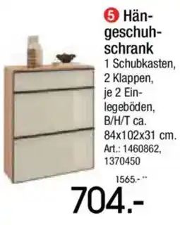 Zurbrüggen Hän-geschuh-schrank Angebot