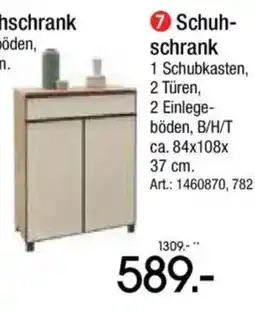 Zurbrüggen Schuh-schrank Angebot