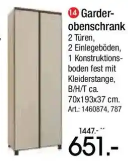 Zurbrüggen Garderobenschränk Angebot