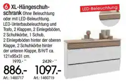 Zurbrüggen XL-Hängeschuhschrank Angebot