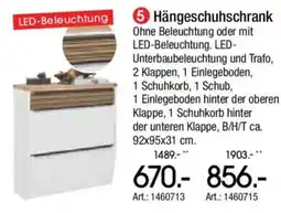 Zurbrüggen Hängeschuhschrank Angebot