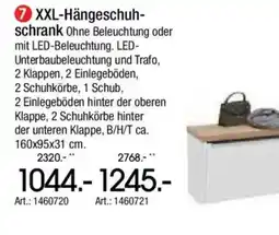 Zurbrüggen XXL-Hängeschuhschrank Angebot