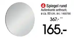 Zurbrüggen Spiegel rund Angebot