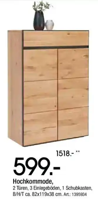 Zurbrüggen Hochkommode Angebot
