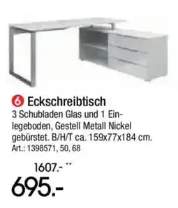 Zurbrüggen Eckschreibtisch Angebot