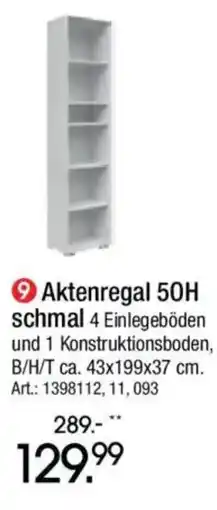 Zurbrüggen Aktenregal 50H Angebot