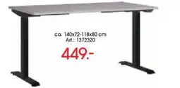 Zurbrüggen E-Schreibtisch Angebot