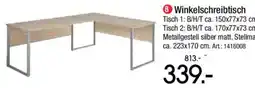 Zurbrüggen Winkelschreibtisch Angebot