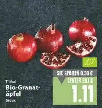 E-Center Bio-granat-äpfel Angebot