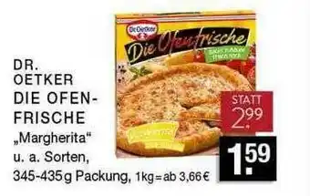 Edeka Zurheide Dr. Oetker Die Ofenfrische „margherita” Angebot