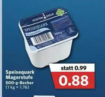 Combi Speisequark Magerstufe Küsten Gold Angebot