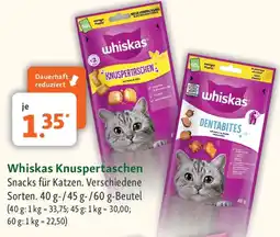 Fressnapf Whiskas Knuspertaschen Angebot