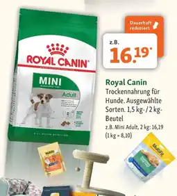 Fressnapf Royal Canin Trockennahrung für Hunde. Angebot
