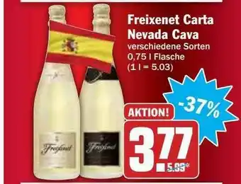 Hit Freixenet Carta Nevada Cava Angebot