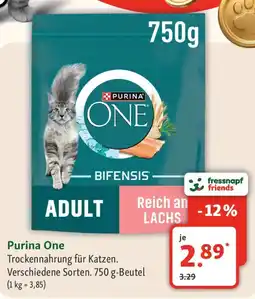 Fressnapf PURINA ONE Trockennahrung für Katzen. Angebot