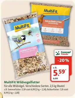 Fressnapf MultiFit Wildvogelfutter Angebot