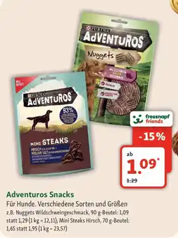 Fressnapf PURINA Adventuros Snacks Für Hunde. Angebot
