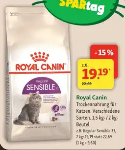 Fressnapf Royal Canin Trockennahrung für Katzen. Angebot