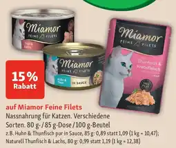 Fressnapf Miamor Feine Filets Nassnahrung für Katzen. Angebot