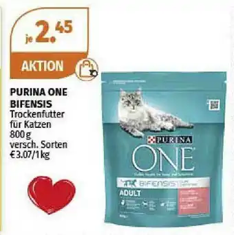 Müller Purina One Bifensis Trockenfutter Für Katzen Angebot