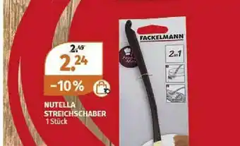 Müller Nutella Streichschaber Angebot