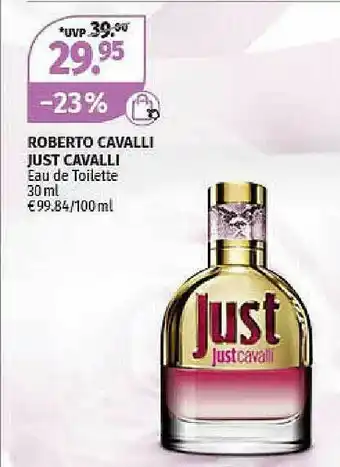 Müller Roberto Cavalli Just Cavalli Eau De Toilette Angebot