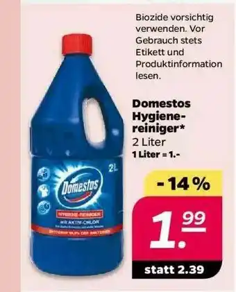 NETTO Domestos Hygiene Reiniger Angebot