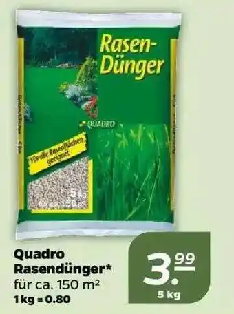 NETTO Quadro Rasendünger Angebot