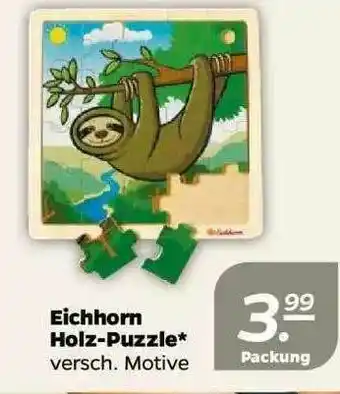 NETTO Eichhorn Holz-puzzle Angebot