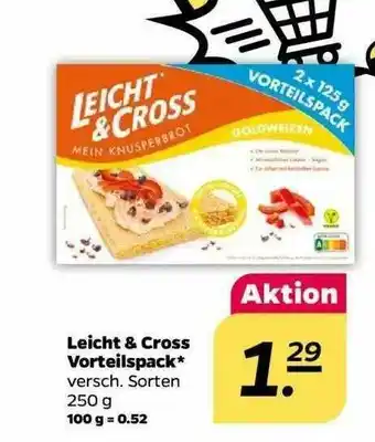 NETTO Leicht & Cross Vorteilspack Angebot