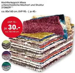 Möbel Martin Hochflorteppich Mixos Angebot