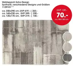 Möbel Martin Webteppich Soho Design Angebot