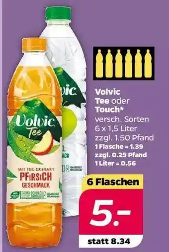 NETTO Volvic Tee Oder Touch Angebot