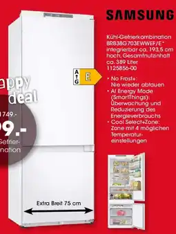 Möbel Martin Samsung Kühl-Gefrierkombination BRB38G 703EWWEF/E Angebot