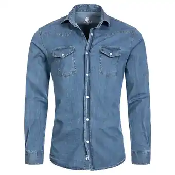 Netto Marken-Discount Rock Creek Hemd Jeanshemd Regular Fit Angebot