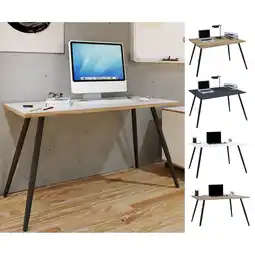 Netto Marken-Discount VCM Schreibtisch Computertisch Bürotisch Skandanivischer Retro Look Salia 110x50 cm Angebot