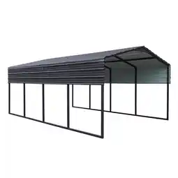 Netto Marken-Discount Westmann Carport Kopenhagen M Grau 596x366x261cm Angebot