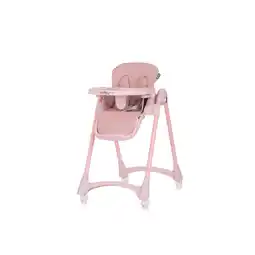 Netto Marken-Discount Chipolino Kinderhochstuhl Candy Shop, 4 Räder, verstellbar, Fußstütze, faltbar rosa Angebot
