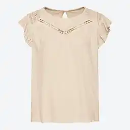 NKD Damen-T-Shirt mit Spitzeneinsatz Angebot