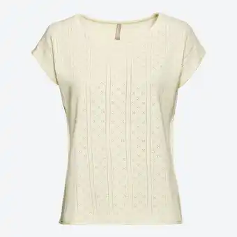 NKD Damen-T-Shirt in Ajour-Desing Angebot
