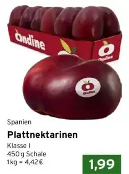 CAP Markt Plattnektarinen Ondine Angebot