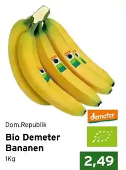 CAP Markt Bio Demeter Bananen Angebot