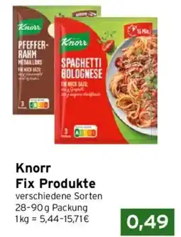 CAP Markt Knorr Fix Produkte Angebot