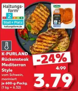 Kaufland K-PURLAND Rückensteak Mediterran Style Angebot