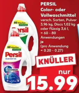 Kaufland Persil Color- oder Vollwaschmittel Angebot