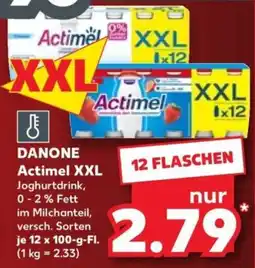 Kaufland DANONE Actimel XXL Angebot