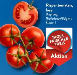 Aldi Süd Rispentomaten, lose Angebot