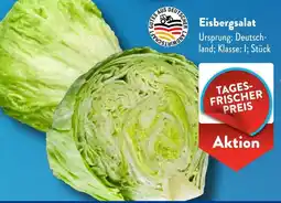 Aldi Süd Eisbergsalat Angebot
