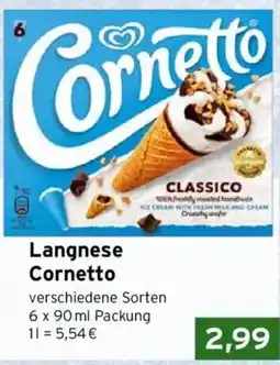 CAP Markt Langnese Cornetto Angebot